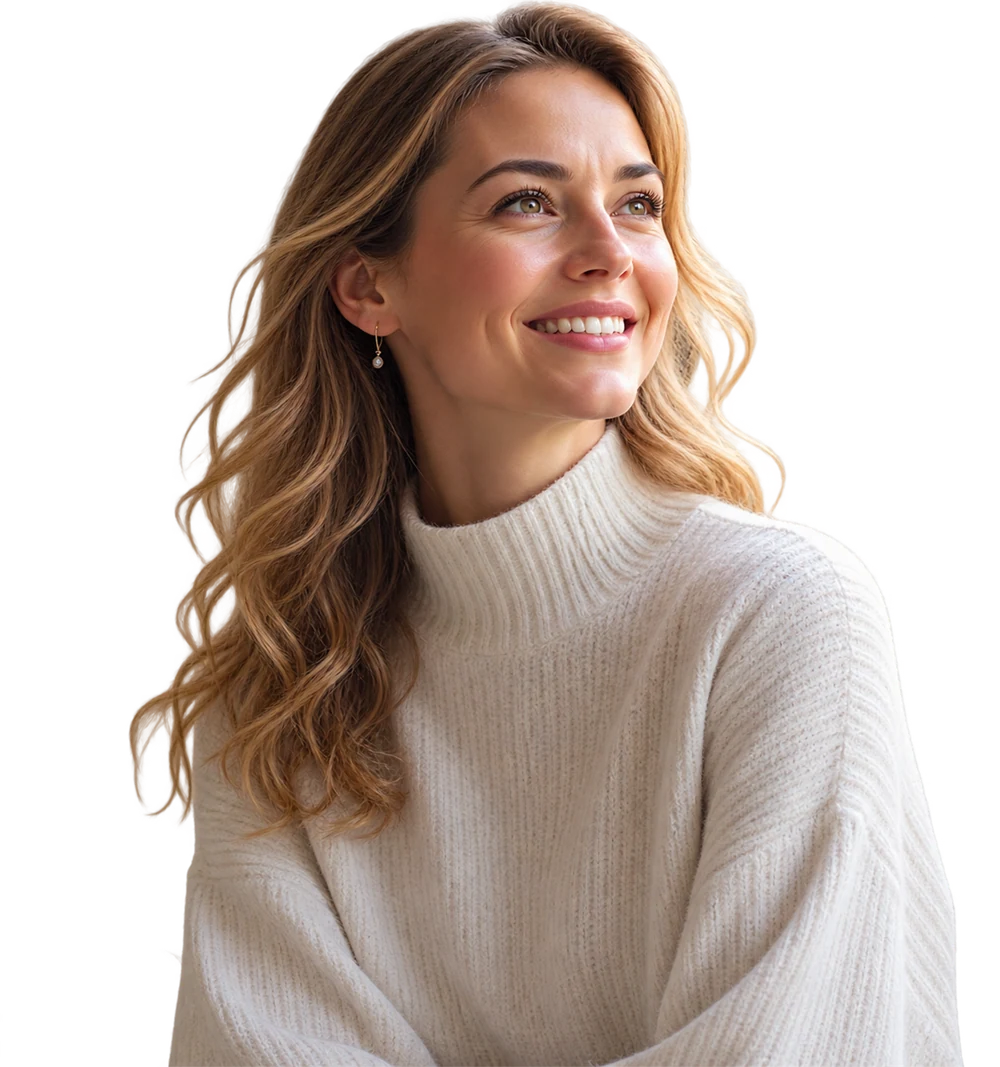A person feeling renewed calm and clarity through Psilocybin therapy